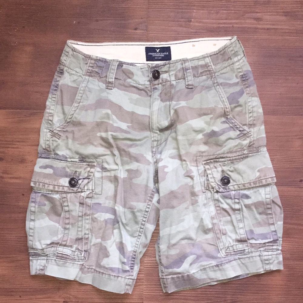 American eagle camouflage shorts